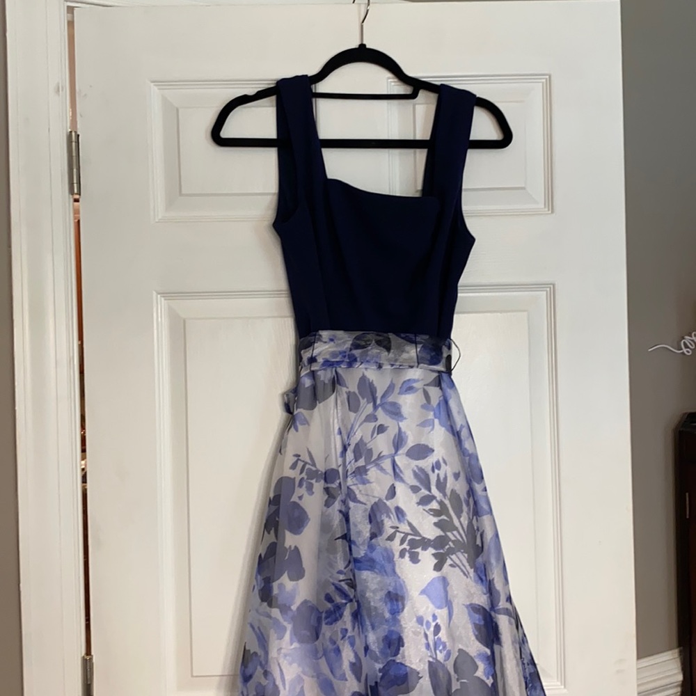 Eliza J Blue Dress - EUC - Size 8